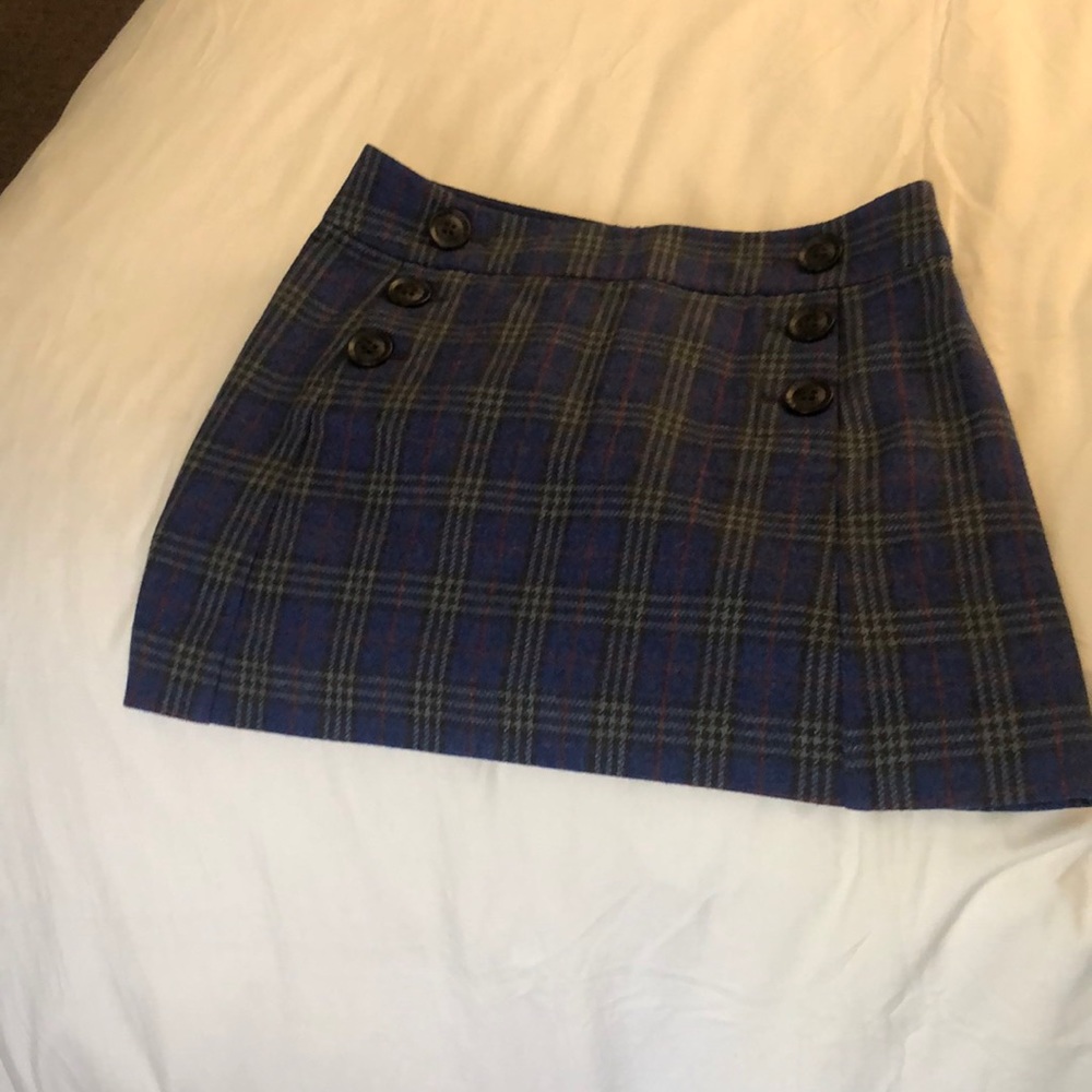 Gap plaid skirt